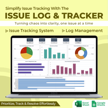 Issue Log and Tracker