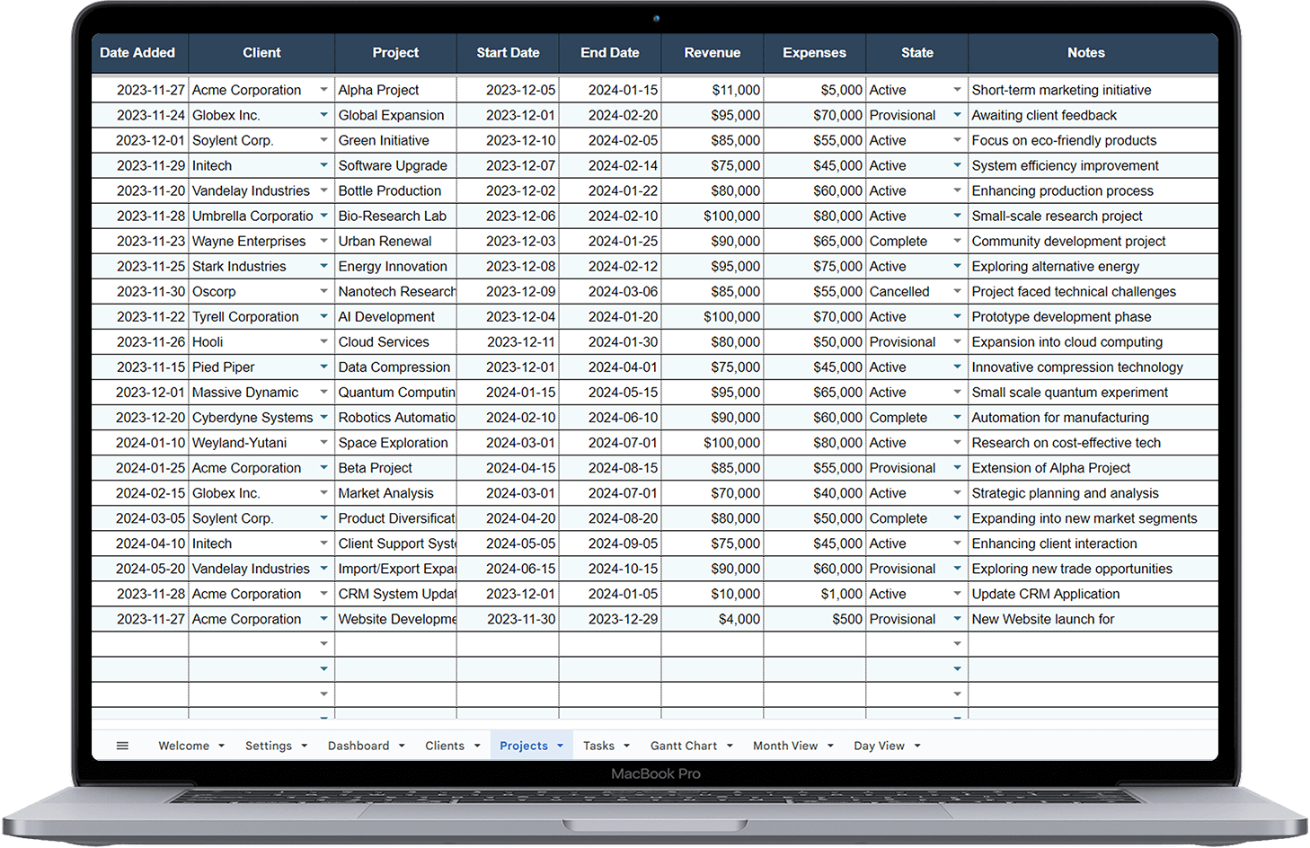 Project Management Tool
