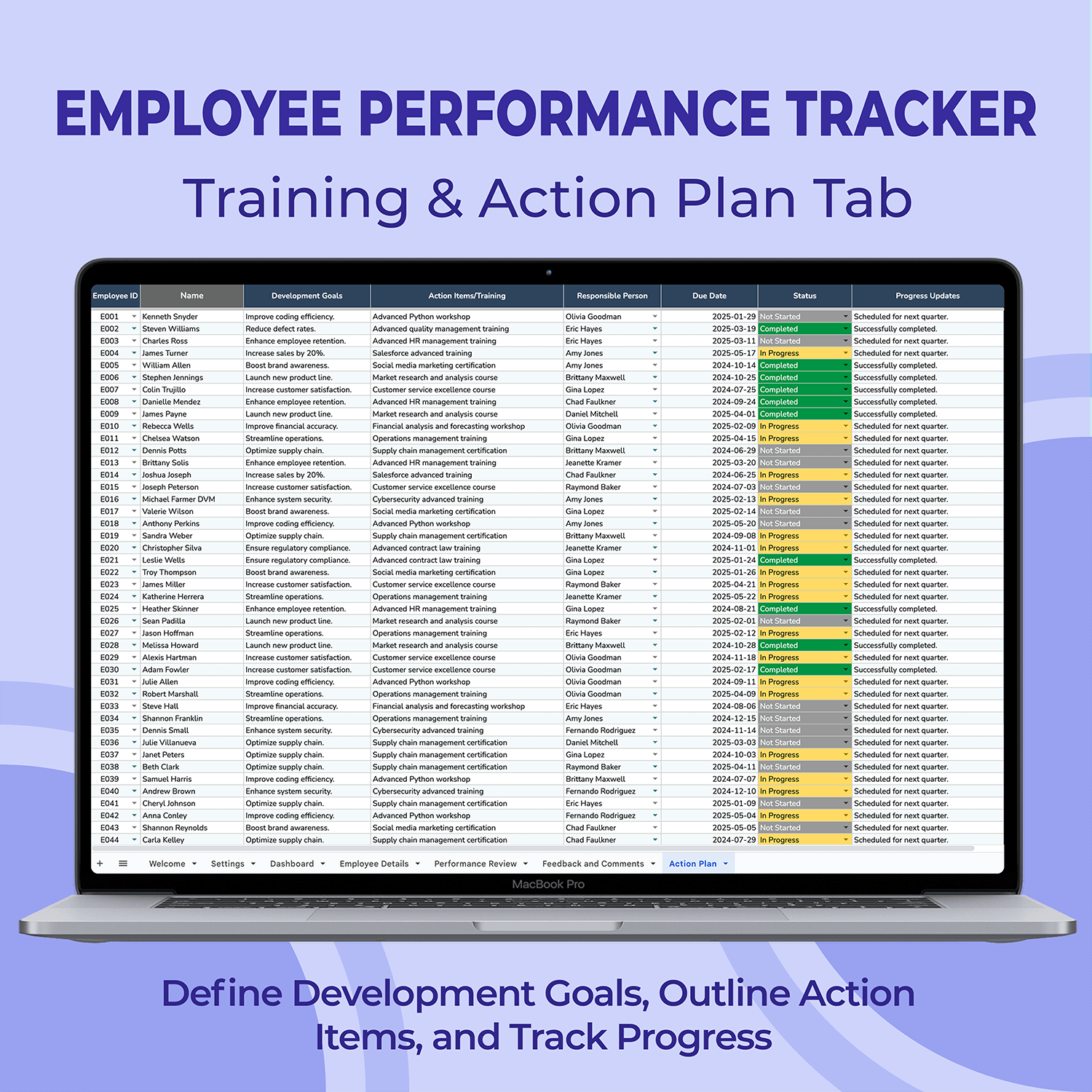 Performance Tracking Excel Template Student Performance Tracking Sheet